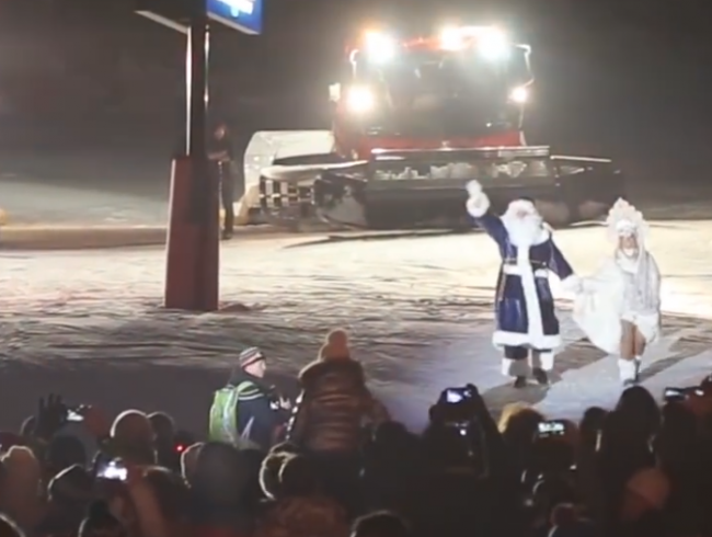 Courchevel Fête le Noël Russe